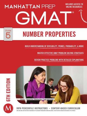 cover image of Number Properties GMAT Strategy Guide